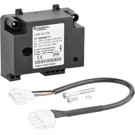 Transfo d'allumage ZTÜ230V 50/60Hz 2x7kV/4pôles