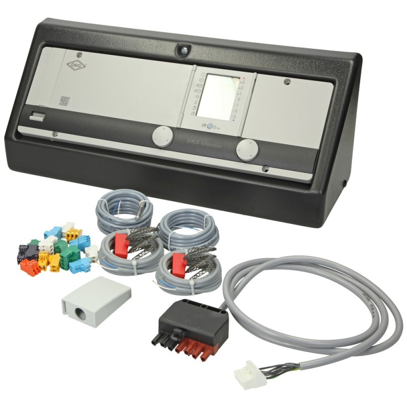 Tableau de commande OEG DKS-expert FR avec câble raccordement brûleur,5 sondes