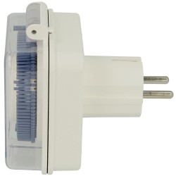 Theben Timer 26 IP44 - 24 h horloge analogique avec couvercle