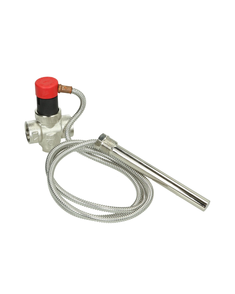 Sécurité d'évacuation thermique 3/4'' avec tube capillaire 1,3 m