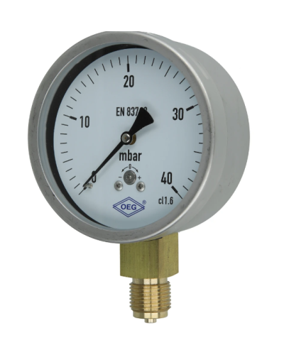 Manomètre gaz  0-40 mbar