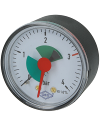 Manomètre Axial 50 mm 1/4 G 3/4 - Précision et Fiabilité