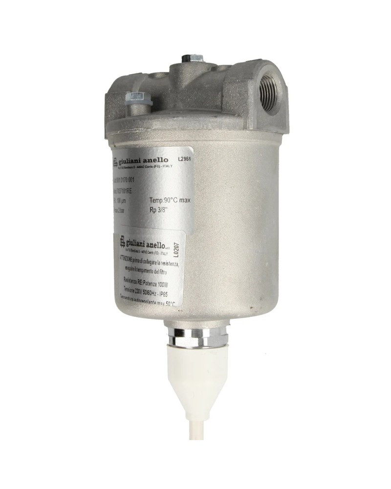 Filtre avec chauffage électrique 3/8 "