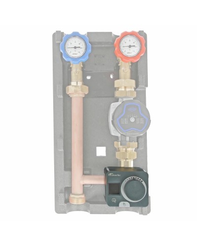 Régulation de chauffage climatique avec servomoteur