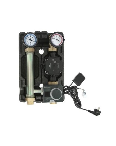 Régulation de chauffage climatique avec servomoteur