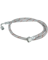 Flexible fioul M12 x 1,5 coude x écrou à chapeau 3/8'' 1000 mm