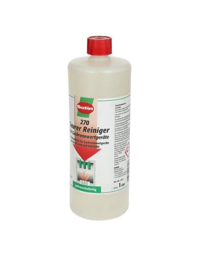Fauch Nettoyant chaudière à condensation bouteille de 1 kg