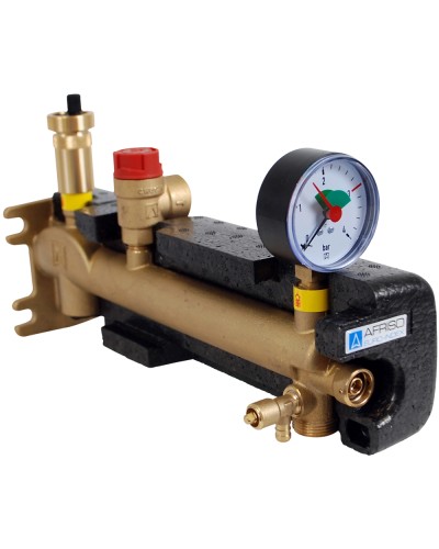 Unite de montage vase d'expansion,robinet isolement