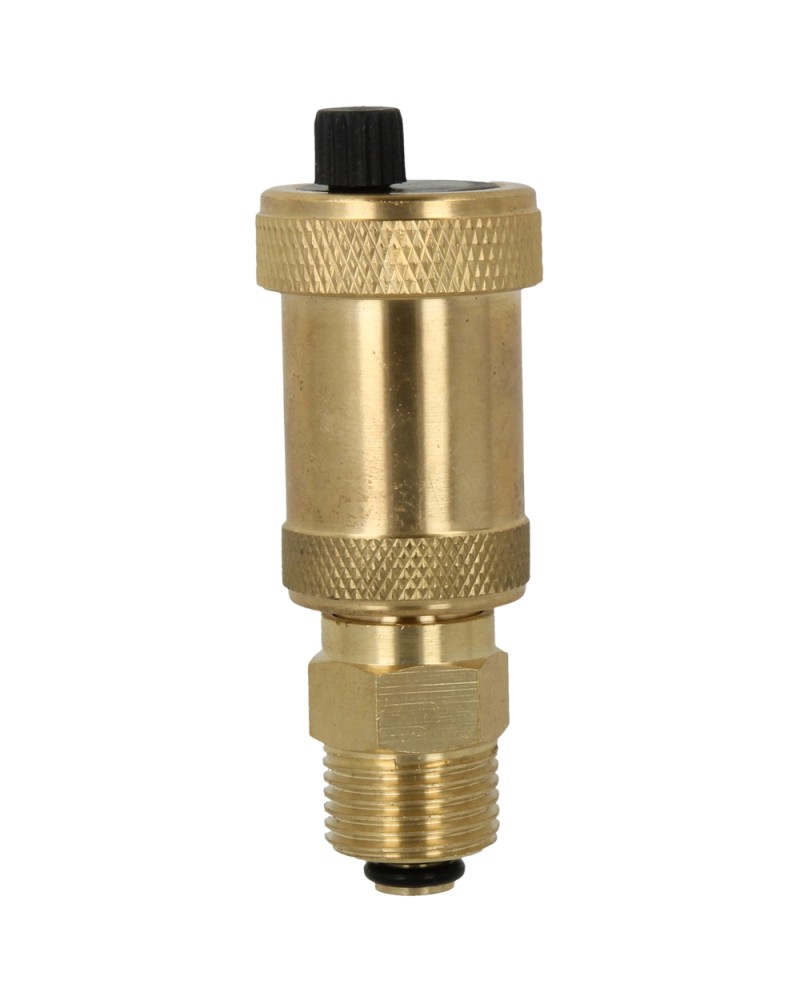 Purgeur automatique étroit, 1/2" avec robinet d´arrêt