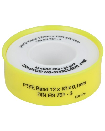 Ruban d'étanchéité PTFE pour filet fin