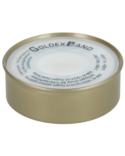 Ruban d'étanchéité PTFE Goldex Band jusqu'à +260 °C