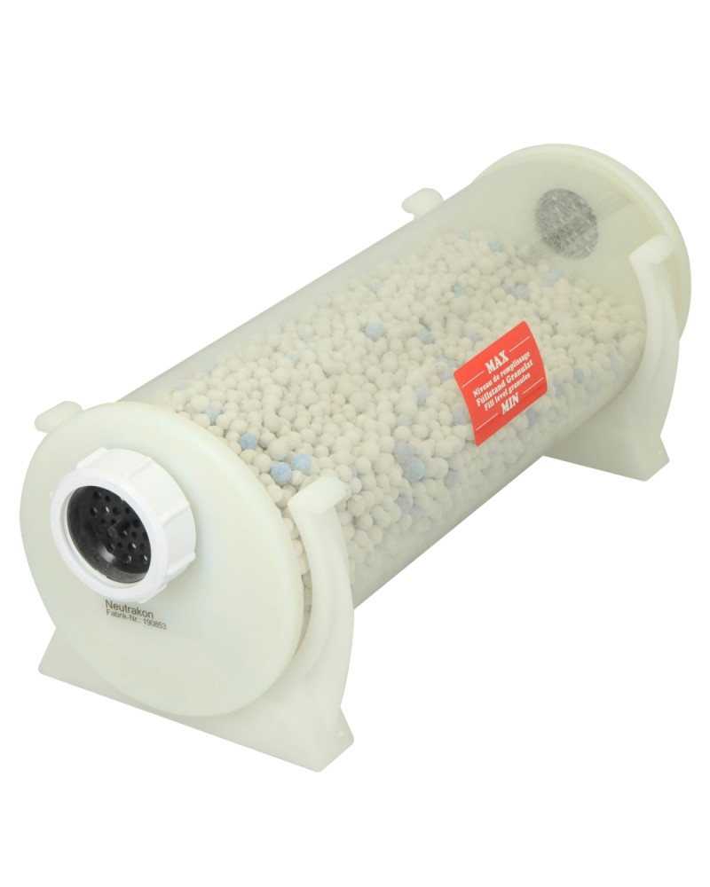 Cartouche filtrante blanche pour chaudières