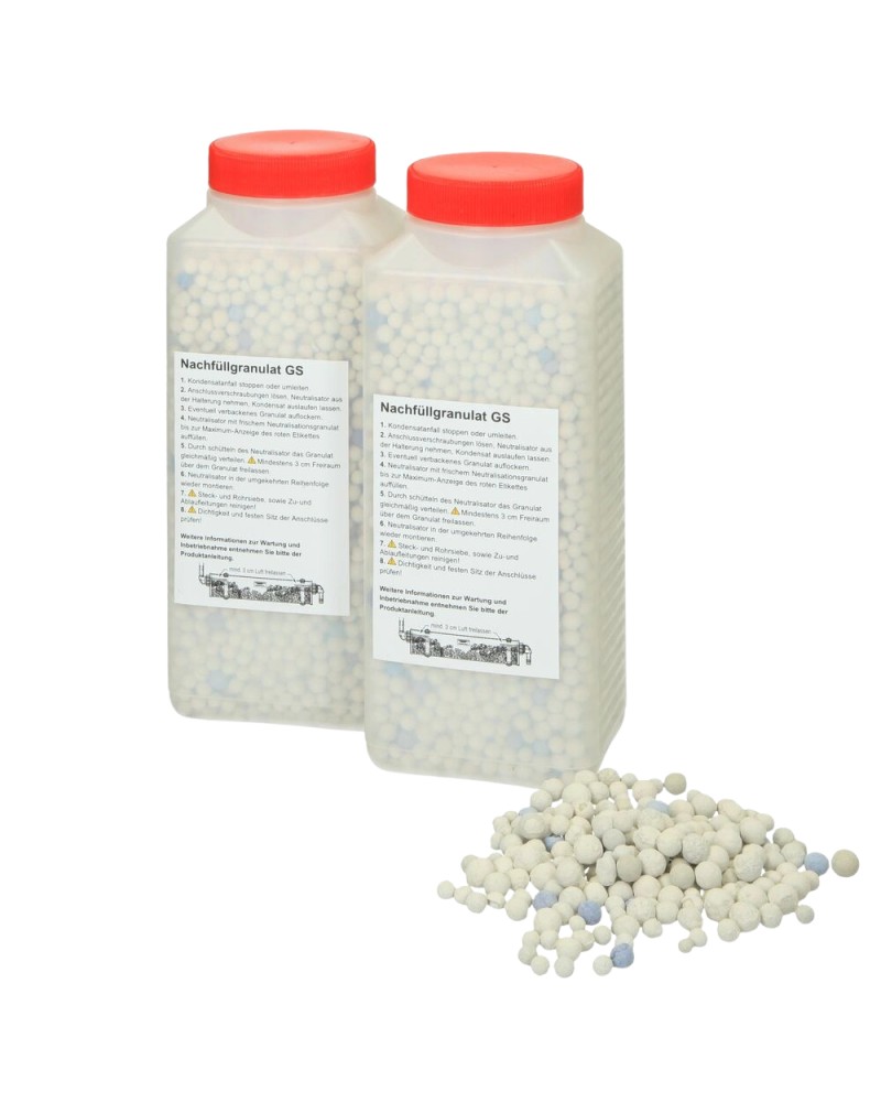 Recharge Neutrakon® Granulés avec Anti-Algin - 2 x 1,3kg