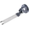 Deflecteur avec electrode allumage